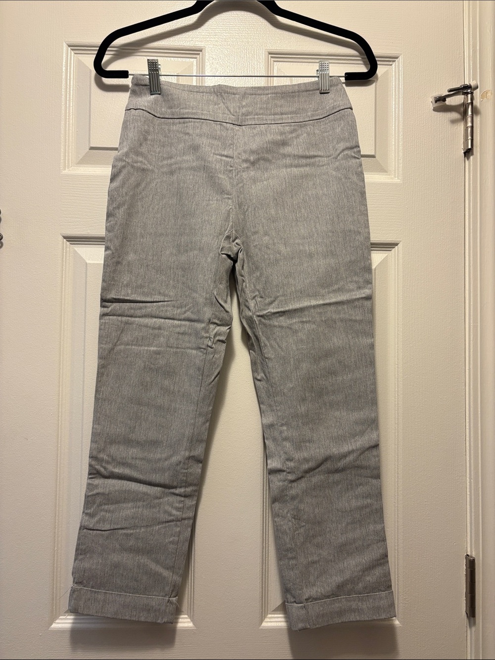 Tribal Light Gray Skinny Pants